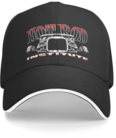 CWCMZDH Baseballmütze Basecap Hot Rod Baseball Cap Visier Trucker Hüte Party Hüte Hut Mann Frauen