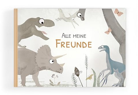Freundebuch Saurier - Alle meine Freunde I Kindergarten und Grundschule