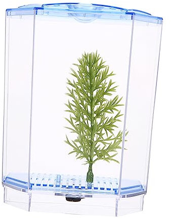 VILLFUL Kindergarten Aquarium Fisch Züchter Box Mini Fisch Tank Desktop Aquarium Für Büro Wohnzimmer
