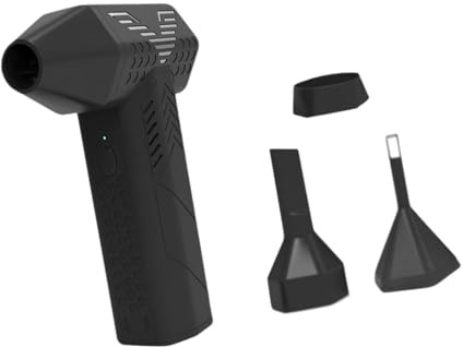 Harilla Kabelloser Föhn, kleiner Haartrockner, Handgerät, professionelles, schnell trocknendes Luftreiniger-Set, für Hotel, Salon, Outdoor, Zuhause, Frauen, 80000 U/min