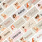 Petite Print® Namensaufkleber für Kinder (75 Stück), Schule, Kindergarten, Kleidung & Gegenstände, Namensetiketten personalisiert mit Namen und waschmaschinenfest (Ballerina)