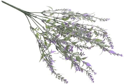 GARVALON Deko Künstliche Lavendelblüten Künstlicher Lavendel-formschnitt Kunstblumensträuße Für Tischdekorationen Zuhause Hochzeiten Gartenbereich