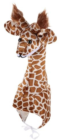 TOYANDONA Tierkostü Giraffe Hut Für Interaktives Performance Kostü Für Eltern Und Spaß Bei Festen Und Feiern Tier Mottopartys Halloween Fasching