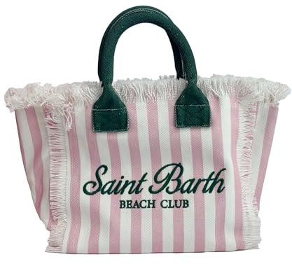 SAINT BARTH Borsa COLETTE - Sb Beach Stripes V 2010 Emb 03754H (rosa, Medio)
