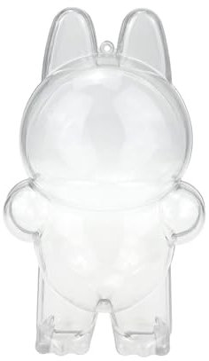 Protective Transparente PVC-Tasche für Labu, Puppe Kleidung, Transparente Tasche zur Aufbewahrung & Ausstellung von Puppe, Staubdicht & Kratzfest, Ideal für Puppe Kleidung & Sammlerfiguren
