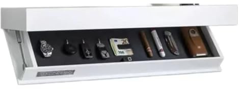 GBYUHAIJUN Geheimfach MöBel,Schrank Mit Geheimfach Dekorative Aufbewahrungsbox mit Geheimfach(White)