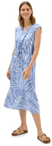 Cecil Damen Gemustertes Volant-Kleid