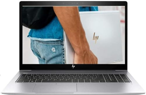 HP EliteBook 850 G5 Business Laptop, 15.6 Inch FHD Notebook, Intel Core i7-8550, 16 GB RAM, 512 GB SSD, US QWERTY Keyboard, Windows 11 Pro (Generalüberholt)