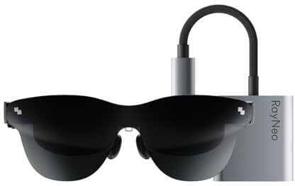 RayNeo Air 4 Pro AR/XR-Brille mit USB-C Adapter