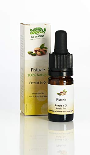 Die Scheune GmbH - Pistazien Aroma 100% natürlich (5ml) zuckerfrei = 37 TL Pistazienpaste