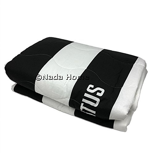 Juventus Steppdecke für Einzelbett 1 Plätze FC Original Fußball Geschenkidee