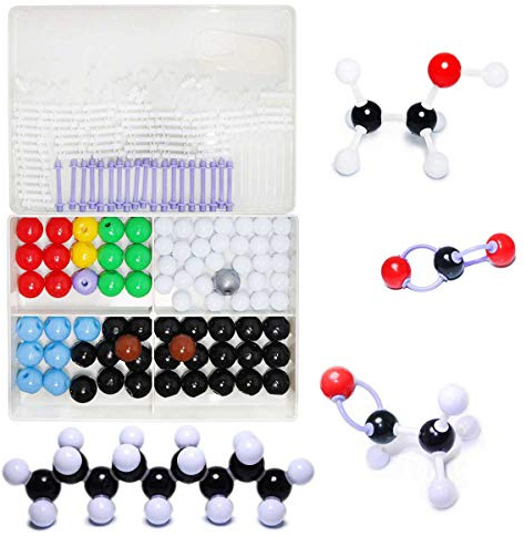 LINKTOR Chemistry Molecular Model Kit, Student or Teacher Set for Organic and Inorganic Chemistry Learning, Motivate Enthusiasm for Learning and Raising Space Imagination