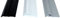 SN-TEC Fensterbankdichtung/Anschlussdichtung/Fensterdichtung SNSD 4000 Farbauswahl: Schwarz/Weiss/Grau (je 5 mtr) (Schwarz)