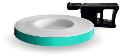 Wheel Stripes Strisce Adesive per Cerchi Moto con Applicatore, Verde Petronas, 7 mm x 7 mt