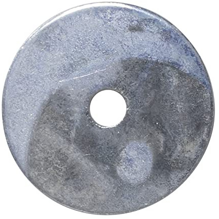 AERZETIX - C49688 - Satz von 100 Flache unterlegscheiben für karosseriebauer breit - karosseriescheiben - kotflügelscheiben - M4 Ø4.3x25x1.25mm - aus verzinktem stahl