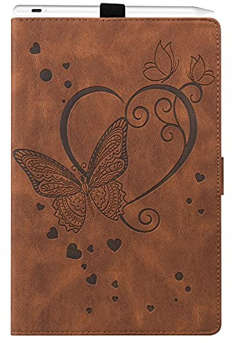 Kedic Case - Custodia Compatibile con iPad 10,2 9/8/7 Generazione, Cover iPad Air 3, Cover iPad Pro 10.5, Ultra Sottile leggera Cover con Funzione di Supporto, per iPad 10.2/10.5 Pollici, Marrone