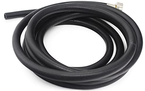 Rubber Dehumidifier Drain Hose with Premium Brass Connectors - 3/4 FHT - 6 or 12 Feet Lengths from Kelaro