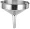 Stainless Steel Funnel, Large Food Grade Thickened Kitchen Funnel for Kitchen Use Filling Bottles Flask Cooking(15cm)