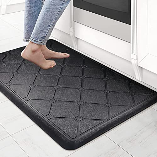 ZONOBI Komfort Stehpultmatte Anti-Ermüdung Küchenteppich rutschfest Balance-Kissen Ergonomisch Wasserdicht Bodenbelag für Büro, Haus, Waschküche (Color : Style1, Size : 44X120CM)