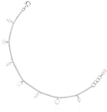 TOUS Armband Cool Joy aus Silber und Perlen, Sterling-Silber