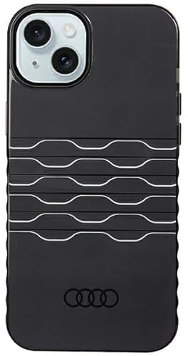 Audi IML Case Hülle für iPhone 15 Plus / 14 Plus 6.7 Schwarz hardcase AU-IMLMIP15M-A6/D3-BK