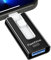 GNASEET USB Stick 256GB for Phone, 4-in-1 Flash Drive for Phone/Pad/Android/Tablet/PC, USB 3.0 High-Speed Memory Sticks Stable Data Transfer, External Storage Save More Photos & Videos, Black