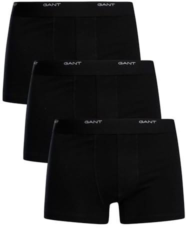 GANT Herren 3-Pack Trunks Unterhosen (3er Pack)