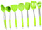 CRILSTYLEO Utensilios De Cocina Inoxidable Kit De 7 Piezas Antiadherentes Para Restaurantes y