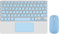Puleuroy 10Inches Touchpad Bluetooth Keyboard and Wireless Mouse Combo Kit for Mobile Phones and Tablets