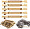 ePicsoa 25 Stück Katzenminze Sticks, Matatabi-Kausticks, Katzenminze Spielzeug Katzen Kauhölzer Sticks für Katzen Zahnpflege & Gegen Mundgeruch Natürlich Sicher Katzensticks Kausticks Set