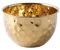 Frutero de acero inoxidable, barra gruesa para hornear, mezclar, cocinar, ensalada, huevo, horneado grueso (3.5 L, dorado)
