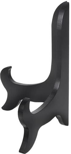 VALICLUD Holz Anzeige Stand Platte Halter Staffelei Foto Rahmen Display Rack Holz Display Halter Für Ausstellung Und Präsentation in Küche Oder Wohnzimmer