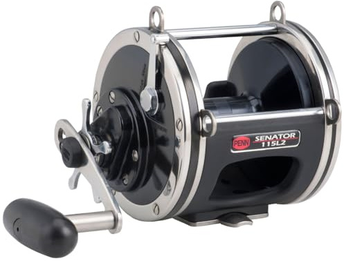 Penn Senator Star Drag Big Game 9/0 115L2 Reel - Multirolle zum Hochseeangeln, Hochseerolle, Biggame Großfischrolle