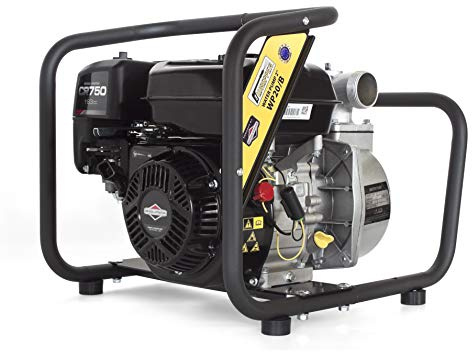 ✦ Briggs & Stratton WP20-B ✦ Pompa Acqua Pulita/Grigie Portatile & Professionale Flusso 21 000 l/hr ✦ Sollevamento Acqua 40 m ✦ Motore a Benzina a 4 Tempi 3600 RPM con Accessori Inclusi