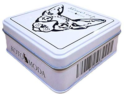 Kotomoda 20 Duschhauben für Sphynx-Katzen und andere haarlose Katzen in Einer Geschenkbox aus Blech