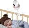 inRobert Universal Baby Monitor Holder Wall Mount Baby Video Monitor Shelf Flexible Camera Stand No Drilling for Nursery Universal Holder Compatible with Most Baby Monitors & Phone (White)