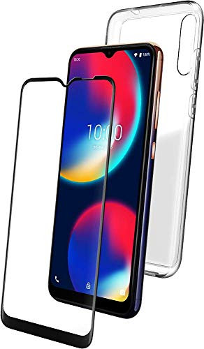 Wiko Pack Hybride Coque + Verre trempé View 4 Transparent