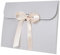 10 x Vintage-Briefumschläge mit Schleife, Geschenkeinladungen mit Schleife, große dicke Umschläge für Hochzeit, Geburtstag, Brautparty, Abschlussfeier