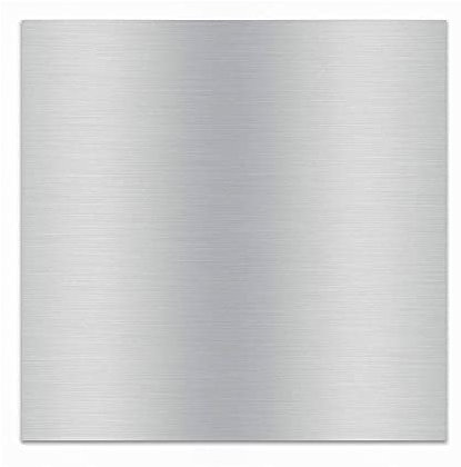 Jonoisax 6061 Placa De Aluminio Extra Gruesa Placa De Metal Cubierta con Película Protectora Suministros De Herramientas De Construcción De Bricolaje,Thickness 5mm.1PCS
