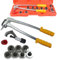 Kangten Rohraufweiter, 11-teiliger Satz mit 7 Aufweitköpfen für Kupfer, Aluminium und andere Weichmetalle, 10-28mm, inkl. Rohrabschneider 4-28mm und Tragetasche