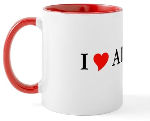 CafePress I Heart Albany New York T Shi Mug 11 oz (325 ml) Ceramic Coffee Mug