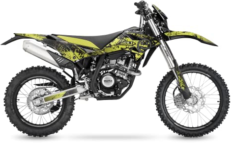 ARider Dekor (Aufkleber) für Beta RR 125 LC (2018-2020) / Beta RR 50 (2010-202) | Spark Edition (Gelb)