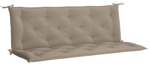 vidaXL Auflage für Hollywoodschaukel Taupe 150 cm Stoff