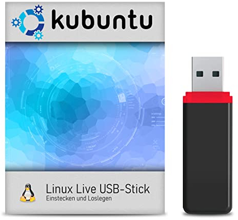 Linux Kubuntu mit 64 Bit auf 32 GB USB 3.0 Stick - USB Live Stick