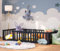 Bellabino Tapi Bett 90x200 cm, Kinderbett mit Rausfallschutz, inklusive Lattenrost, Montessori Bodenbett für Jungen und Mädchen aus Kiefer Massivholz, grau lackiert, Bed