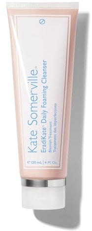 Kate Somerville EradiKate Daily Foaming Cleanser – Blemish Treatment, Clinically Formulated Blemish Face Wash, Balances Skin and Cleans Pores, 120 mL