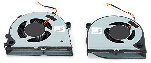 Dioche Computer Fans, Cooling Fans 4‑Pin Low Noise CPU GPU Computer Fans for Game G3/G3‑3579/3779 G5‑15/5587