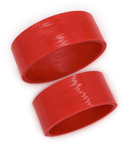ANTWAX pour Mini pour Cooper S R52 R53 Silicone Intercooler Tuyau Raccordement Snoot Bottes 2000 2001 200 22003 2004 2005 2006 Remplacement Durite Admission (Couleur : Red 4ply)