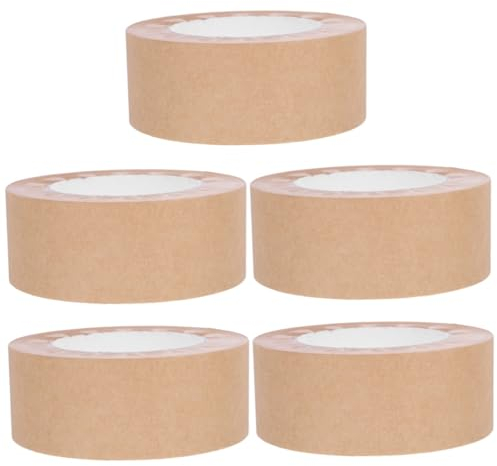 STOBOK 5 Rollen Aquarell-malband Rahmen Liefert Beschreibbares Verpackungsversorgung Kartonband Dichtungsmaterial Bildband Zum Einrahmen Rahmenband Papier Bilderrahmen