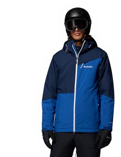 Columbia Men's Iceberg Point 2 Jacket, Ski Jacket, Mountain Blue, Collegiate Navy, L